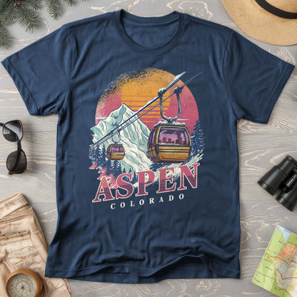 Aspen Retro Blast Comfort Colors T-shirt