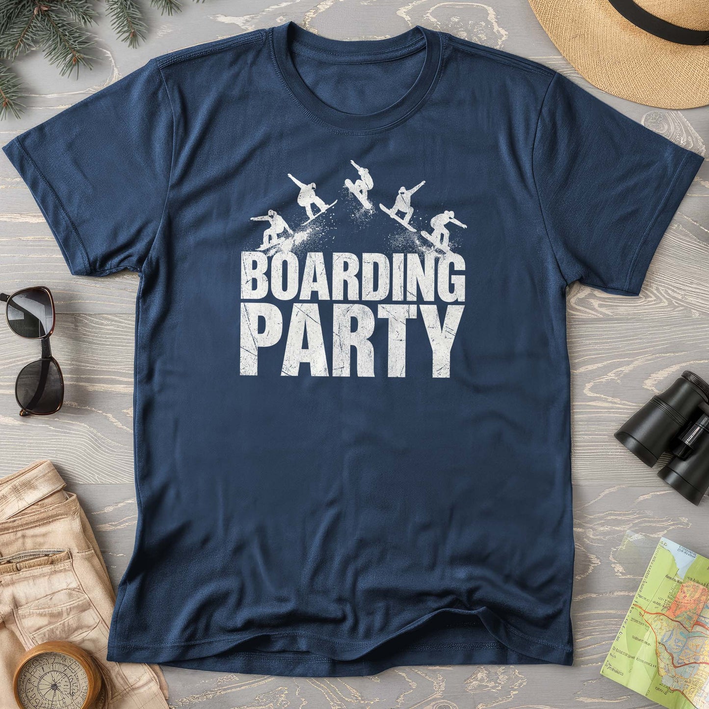 Boarding Party Comfort Colors T-shirt