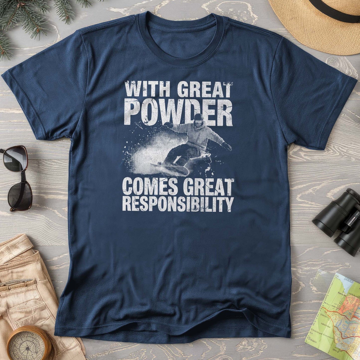 Great Powder Comfort Colors T-shirt