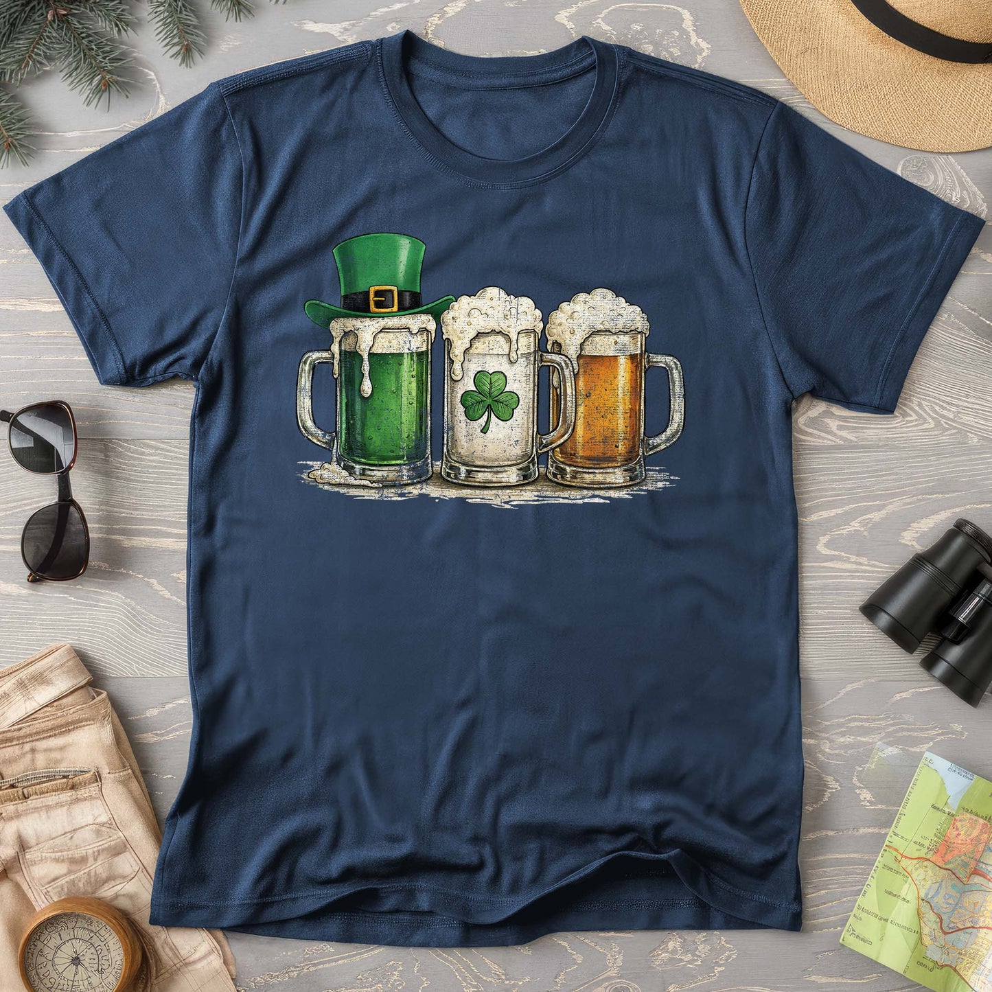 Irish Flag Mugs Comfort Colors T-shirt