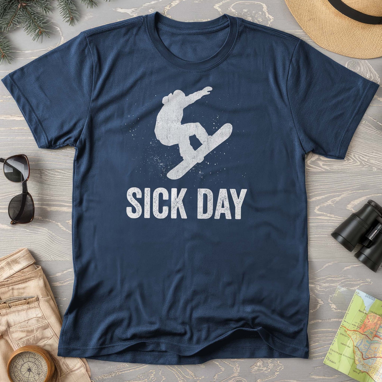 Sick Day Snowboard T-Shirt