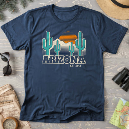 Arizona Retro Cactus T-Shirt