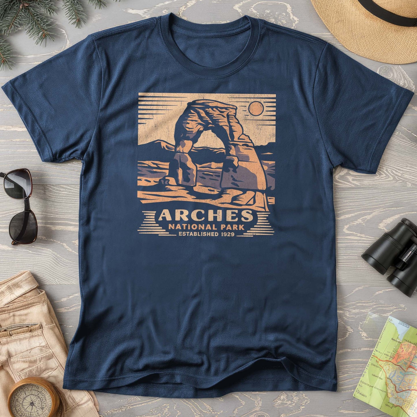 Arches Cut-Out T-Shirt