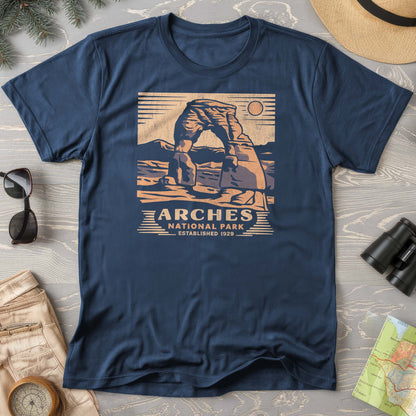 Arches Cut-Out T-Shirt