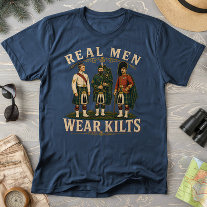 Real Men Wear Kilts T-Shirt