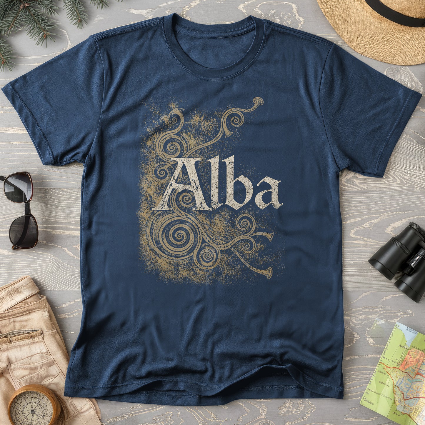 Alba Ancient Spirals T-Shirt