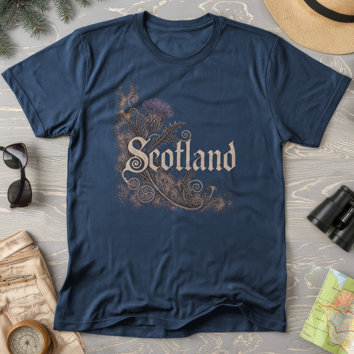 Scotland Ancient Symbols T-Shirt