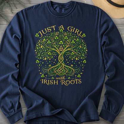 Irish Roots Girl Long Sleeve Shirt