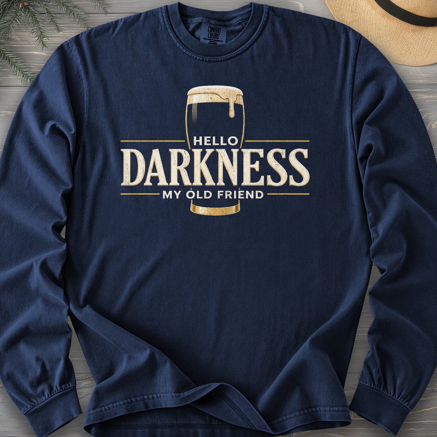 Darkness My Old Friend Long Sleeve Shirt