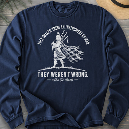 Instrument of War Long Sleeve Shirt