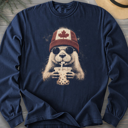 Canada Beaver Attitude Long Sleeve Shirt