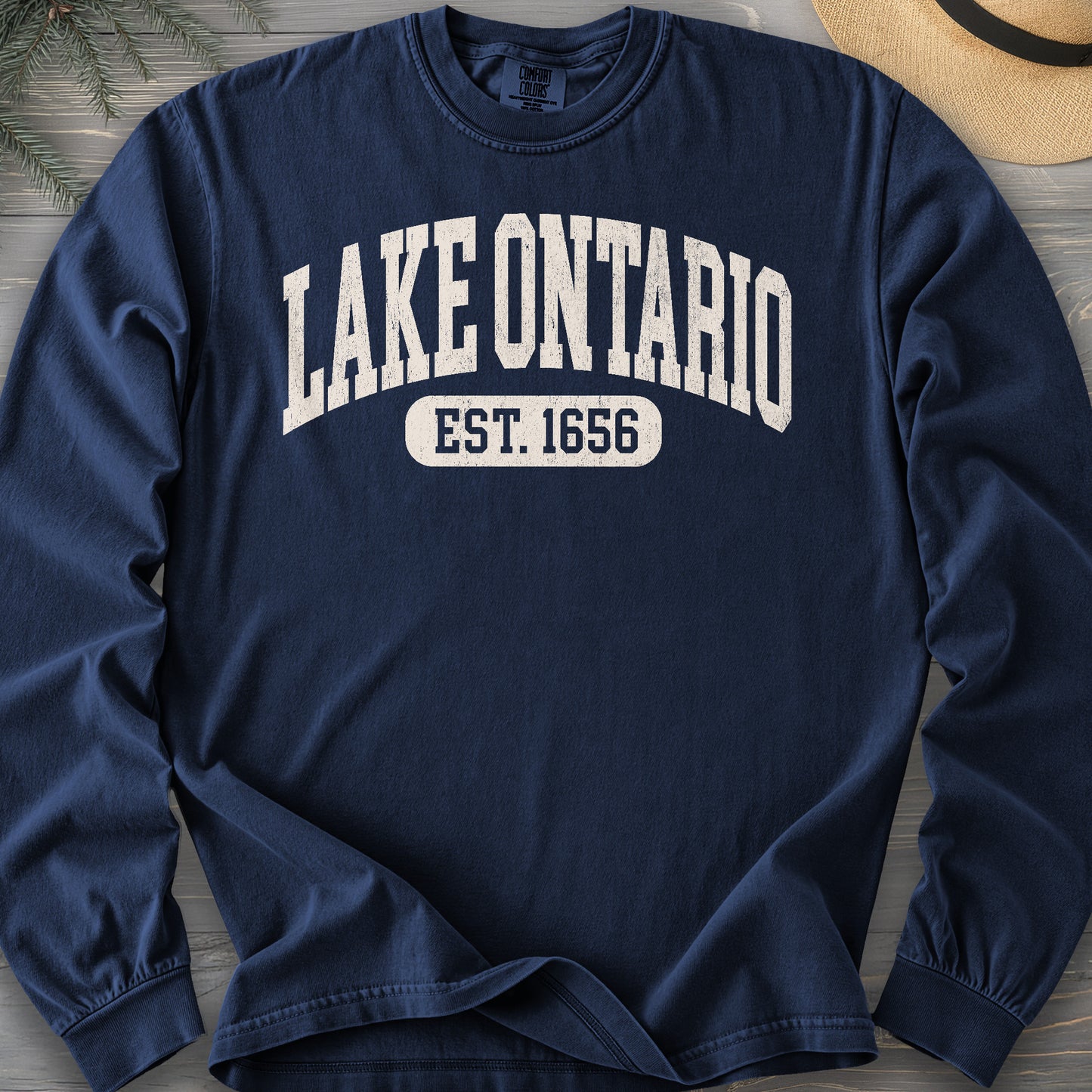 Lake Ontario Varsity Long Sleeve Shirt
