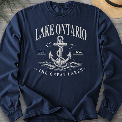 Lake Ontario Anchor Long Sleeve Shirt