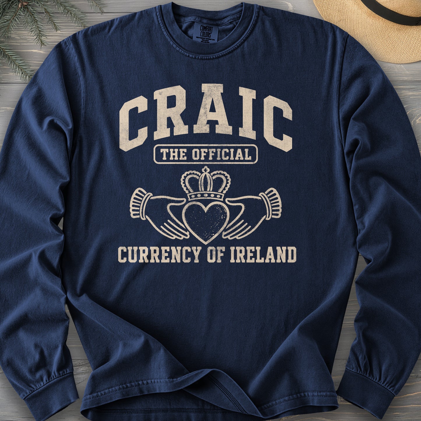 Craic Currency Comfort Colors 6014 Long Sleeve