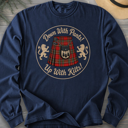 Up With Kilts Comfort Colors 6014 Long Sleeve