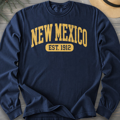 New Mexico Est 1912 Comfort Colors 6014 Long Sleeve