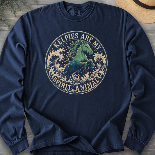 Kelpie Badge Long Sleeve Shirt