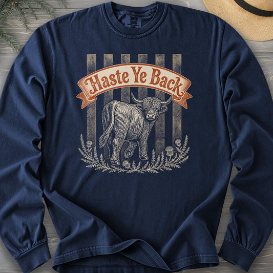Haste Ye Back Coo Long Sleeve Shirt