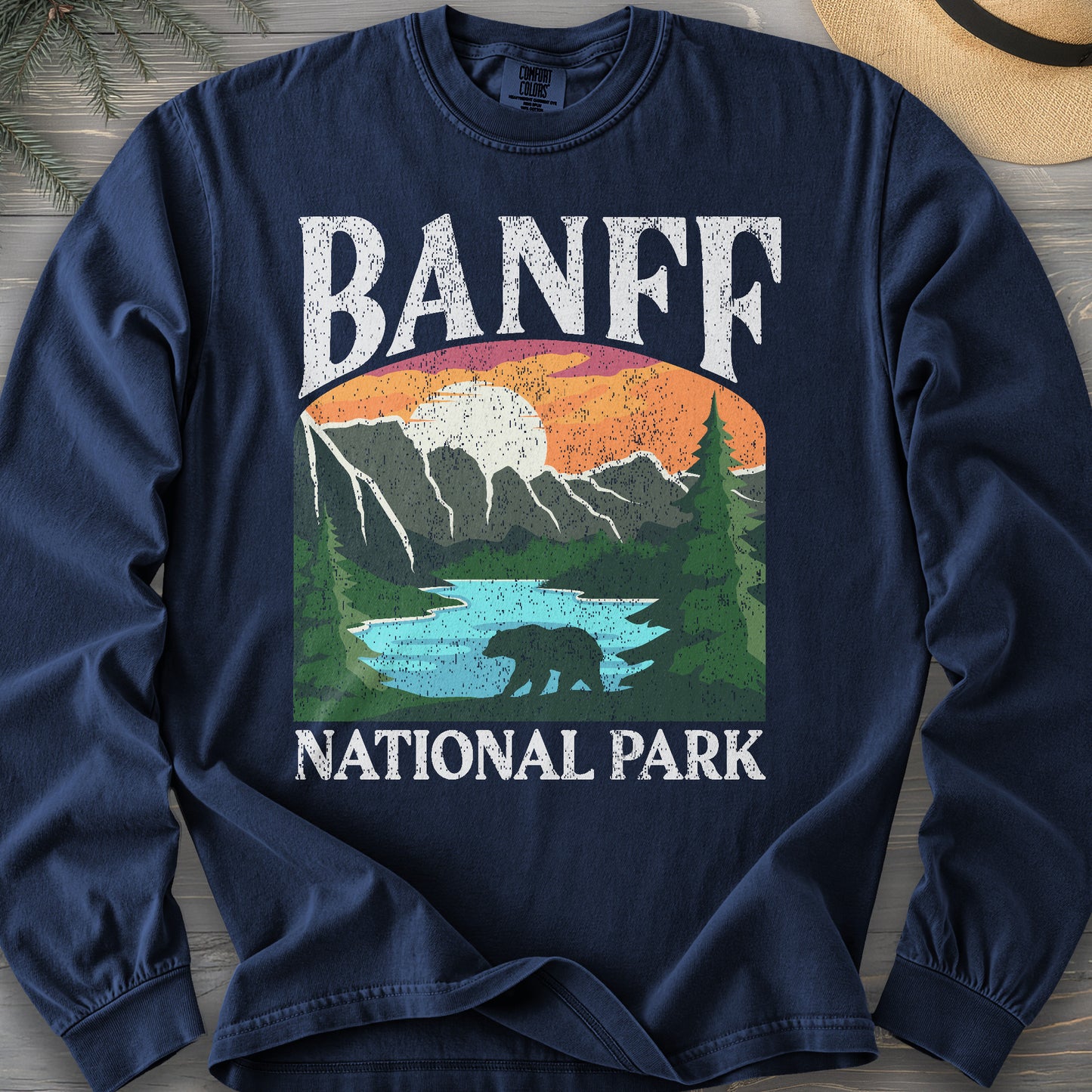 Banff National Park "Big and Bold" Long Sleeve Shirt