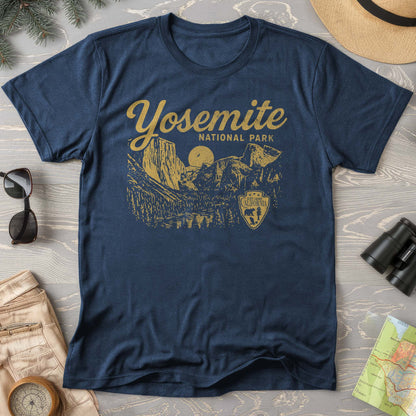 Yosemite National Park "Vintage Sketch" Comfort Colors T-Shirt