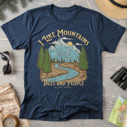 Funny Outdoor Mountain Shirt "In that Order" Comfort Colors T-Shirt