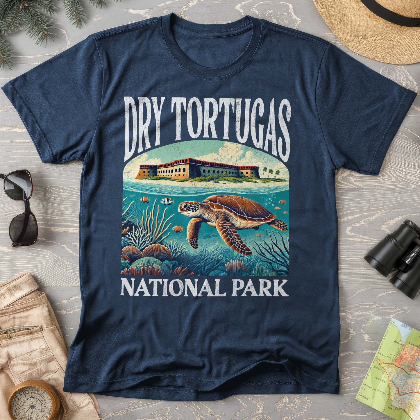 Dry Tortugas National Park "Big and Bold" Comfort Colors T-Shirt