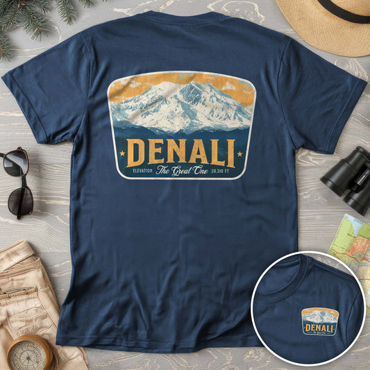 Denali "The Great One" Vintage Badge Comfort Colors T-Shirt