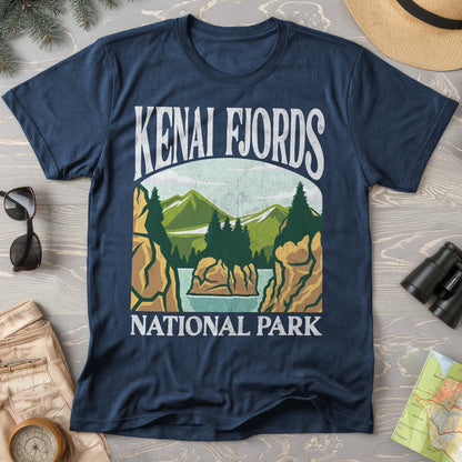 Kenai Fjords National Park "Big and Bold" Comfort Colors T-Shirt