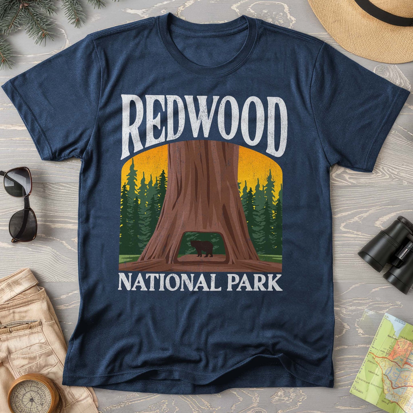 Redwood National Park "Big and Bold" Comfort Colors T-Shirt