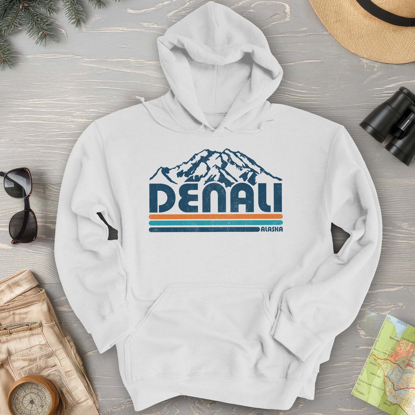 Denali Retro Stripe Hoodie