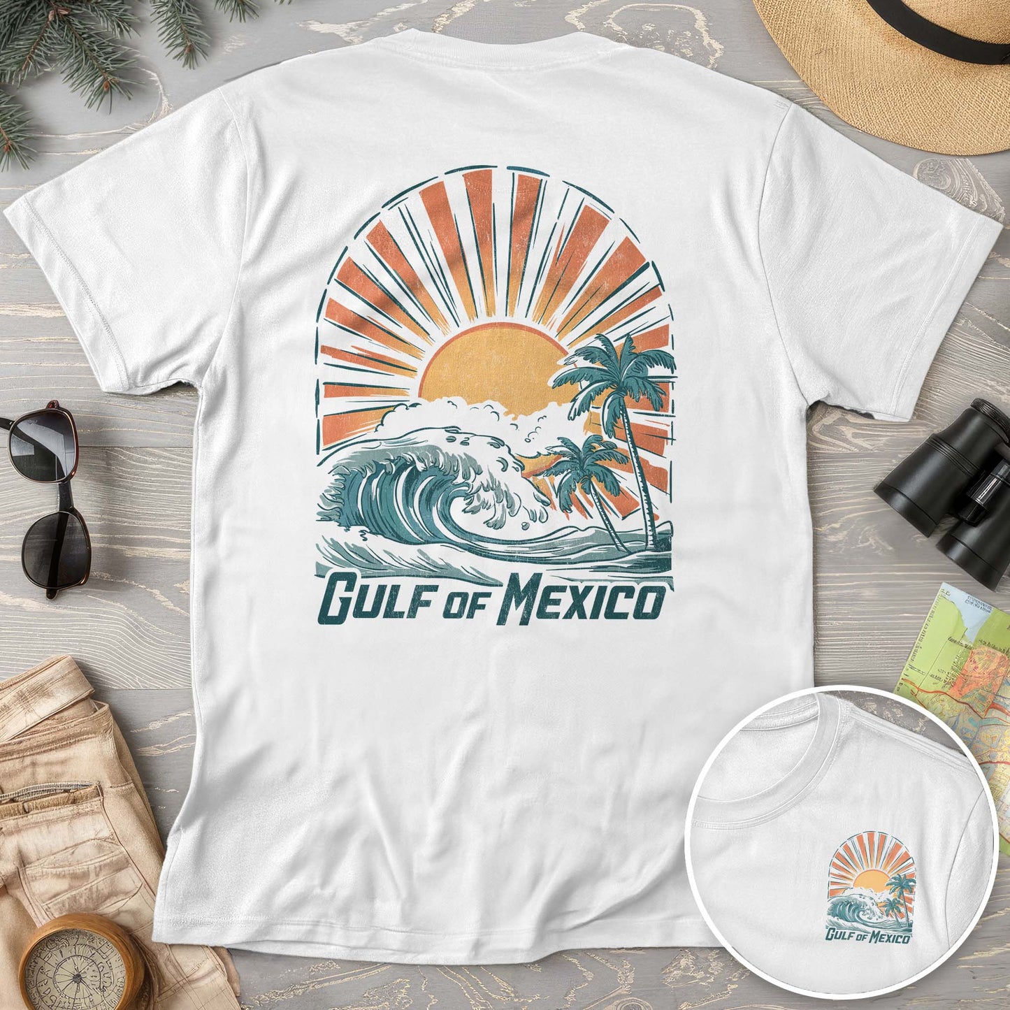 Gulf of Mexico "Sunny Vibes" Comfort Colors T-Shirt