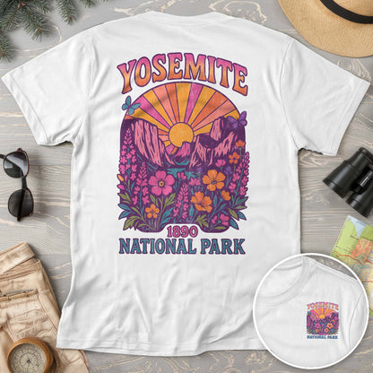 Yosemite Retro Vibes Front/Back Comfort Colors T-Shirt