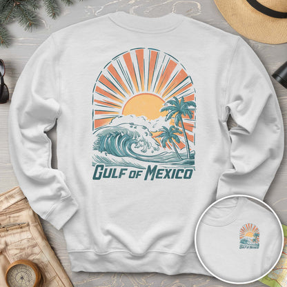 Gulf of Mexico "Sunny Vibes" Crewneck Sweatshirt