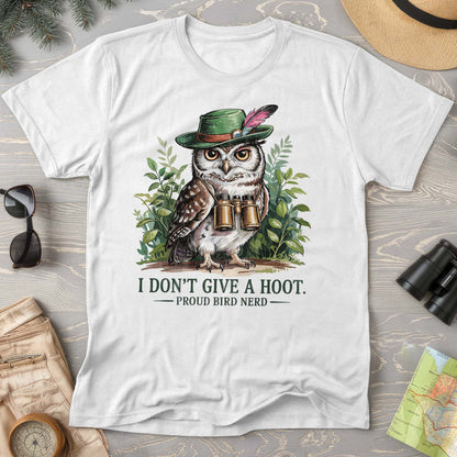 Bird Nerd Owl Design Comfort Colors T-Shirt