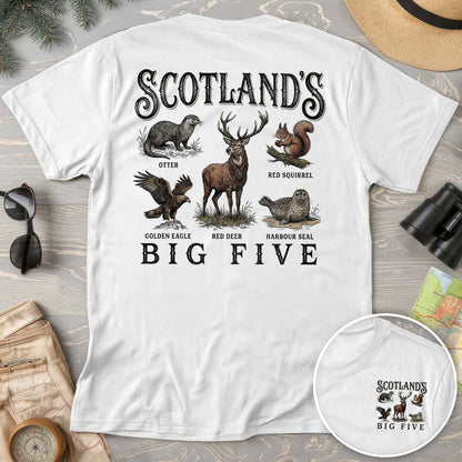 Scotland's Big Five Comfort Colors T-shirt
