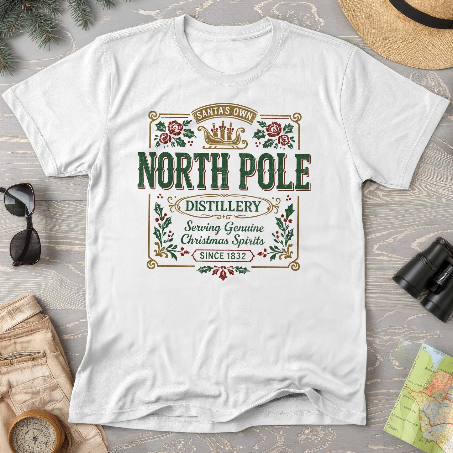 North Pole Distillery Comfort Colors T-Shirt