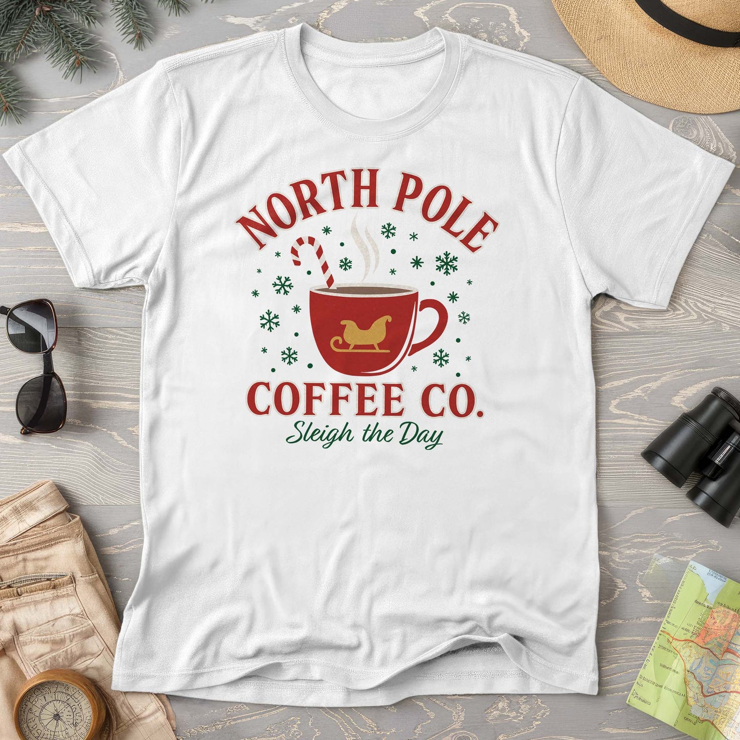 North Pole Coffee Company Comfort Colors T-Shirt