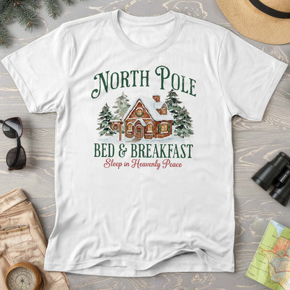 North Pole Bed and Breakfast "Heavenly Peace" Comfort Colors T-Shirt