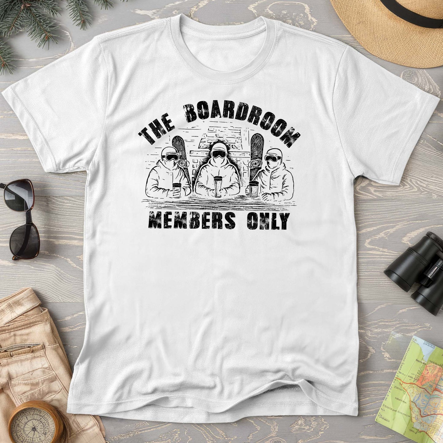 "Boadroom" Snowboard Comfort Colors T-shirt