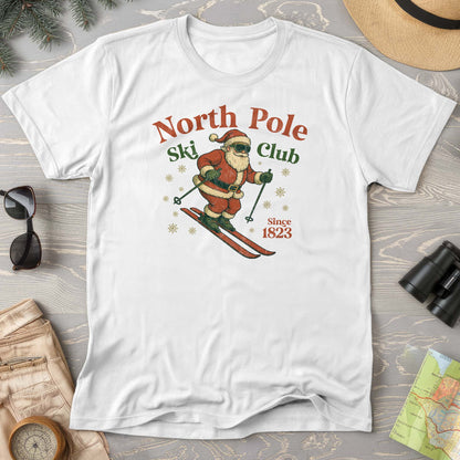 North Pole Ski Club Comfort Colors T-shirt