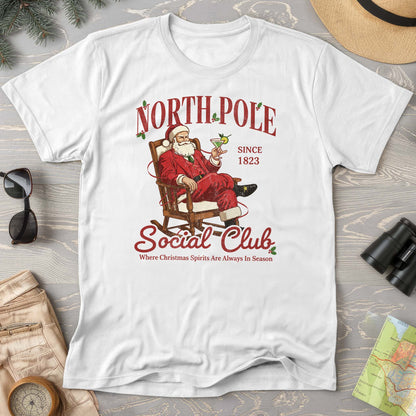 North Pole Social Club Comfort Colors T-shirt