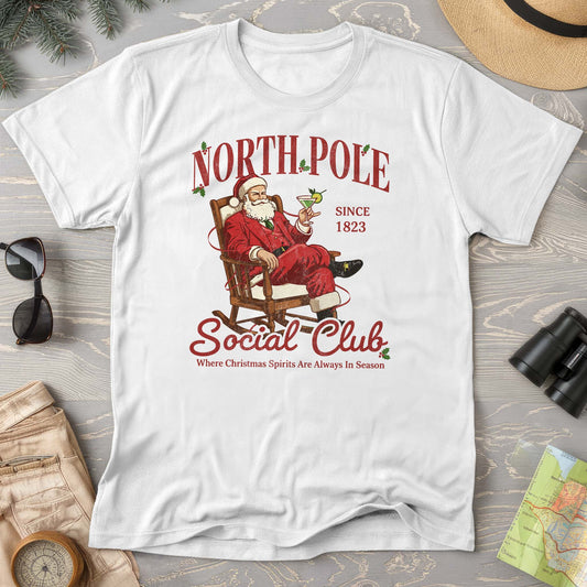 North Pole Social Club Comfort Colors T-shirt