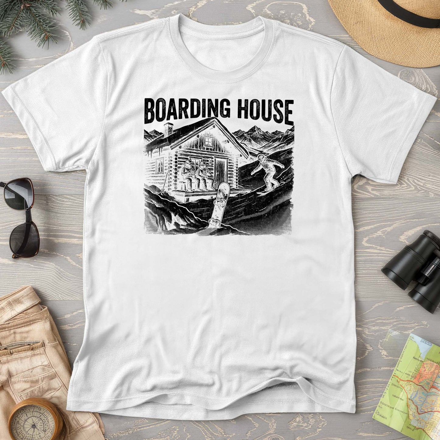 Boarding House Comfort Colors T-shirt