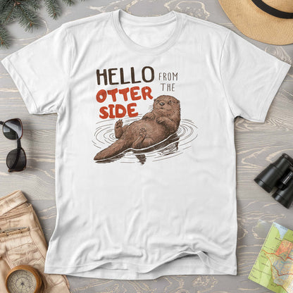 Hello From the Otter Side Comfort Colors T-shirt