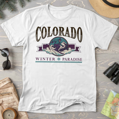 Colorado 90's Retro Ski Sprint Comfort Colors T-shirt
