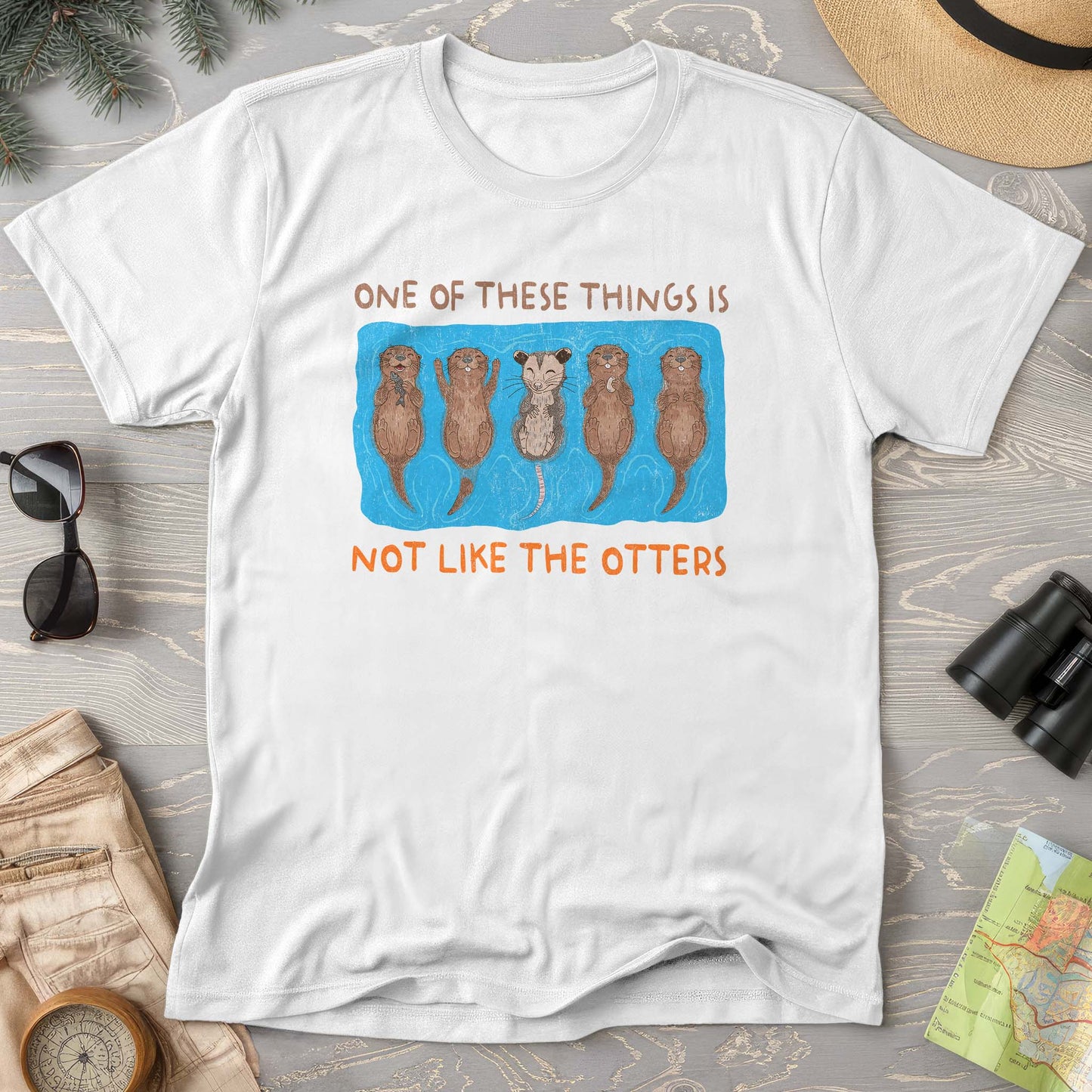 Not Like the Otters Comfort Colors T-Shirt