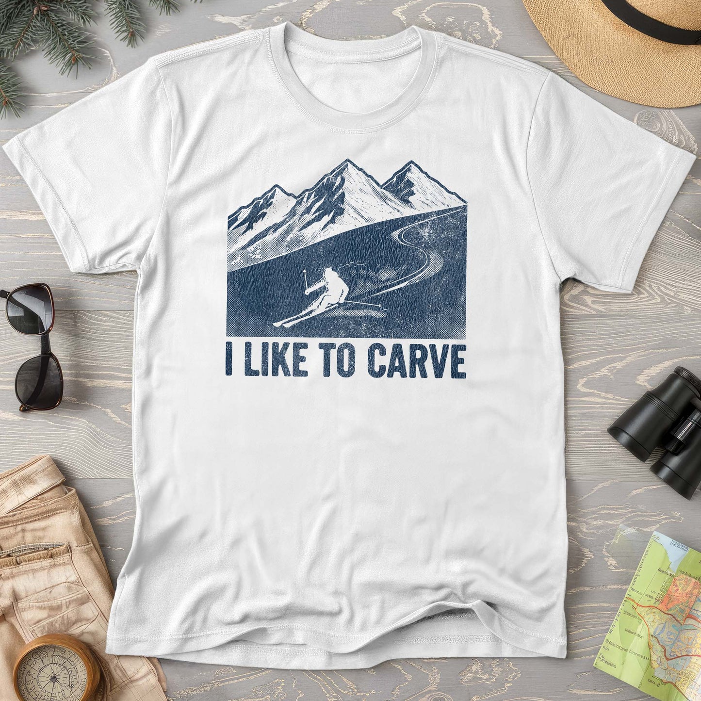 I Like To Carve Comfort Colors T-shirt