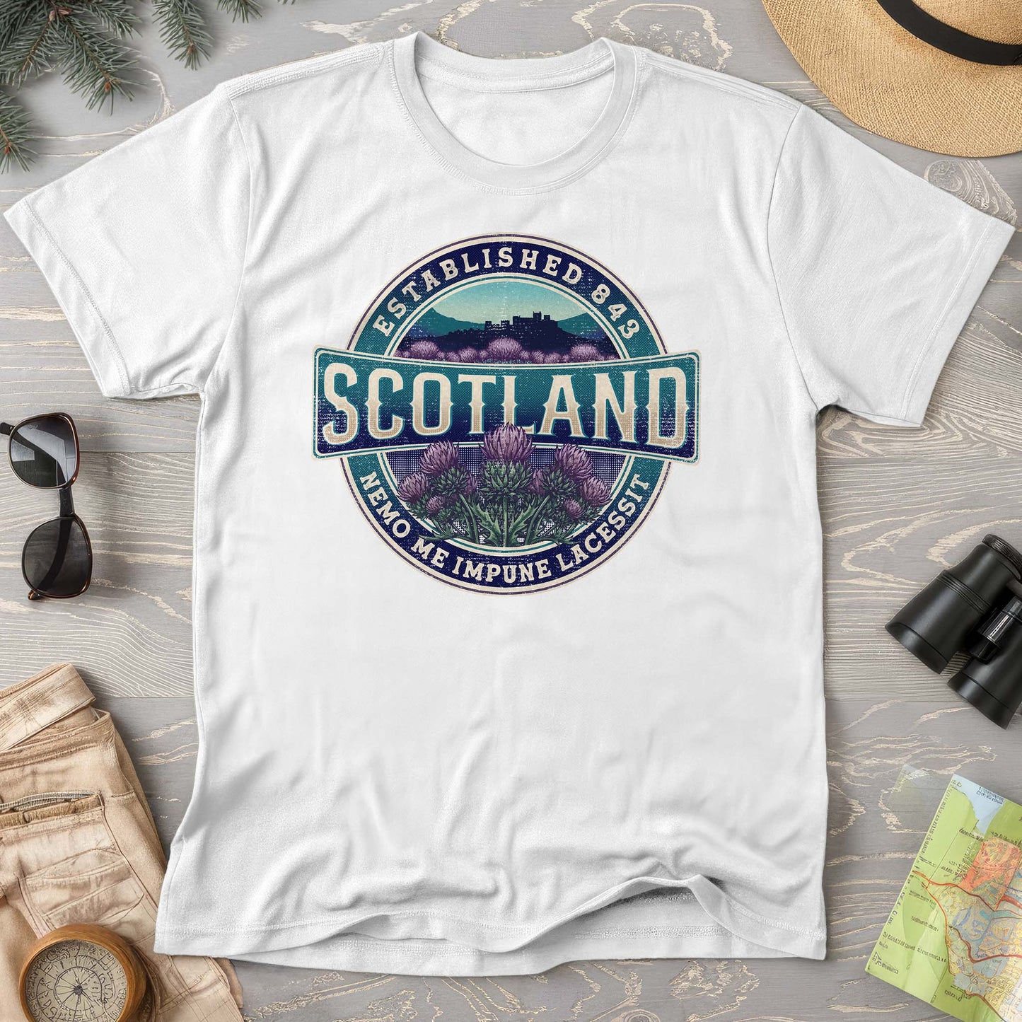 Scotland Badge Comfort Colors T-shirt