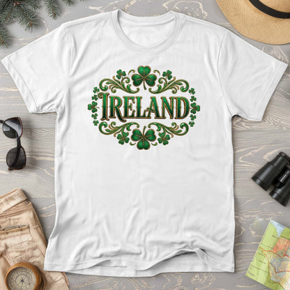 Ireland Shamrock Emblem Comfort Colors T-shirt