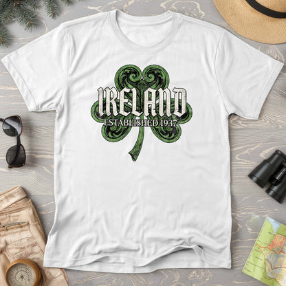 Ireland Gothic Shamrock T-shirt
